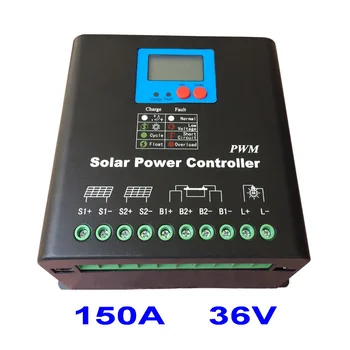 

150A Solar Controller PV panel Battery Charge Controller Regulator 36V Solar System Home Indoor Use New