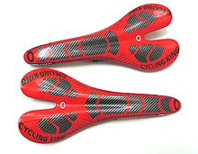 Special 2014 new cyclingking full carbon seat saddle Seat cushion seat bag men women saddle road