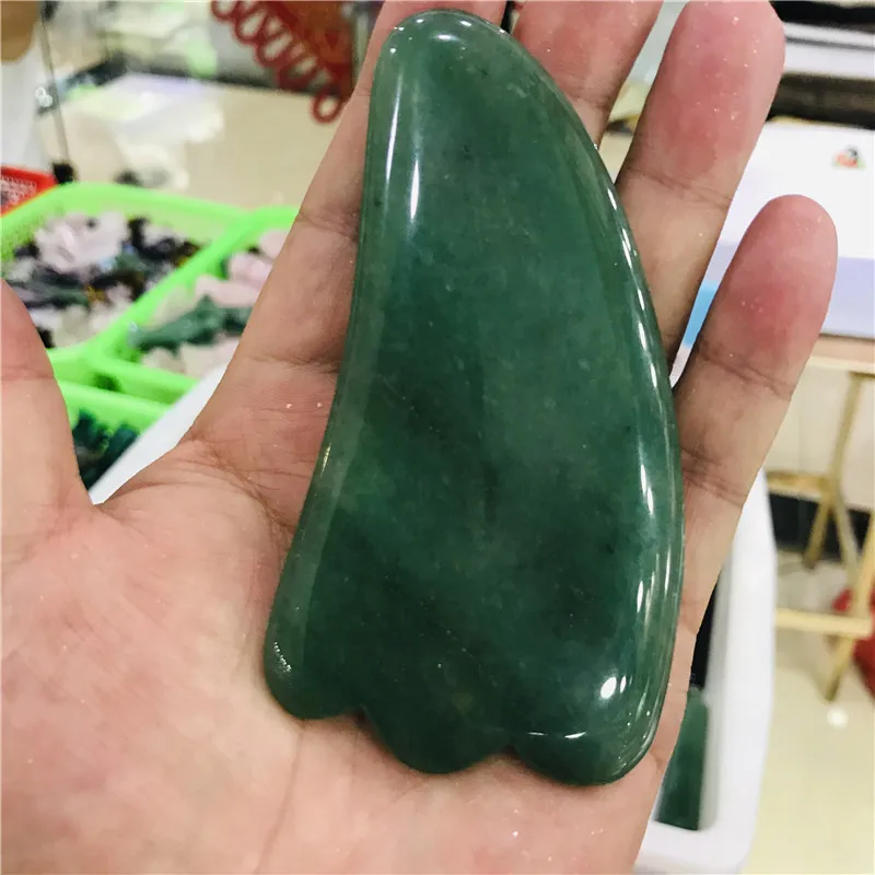 Натуральная кристаллическая тарелка GreenAventurine лечебное лечение | Дом и сад
