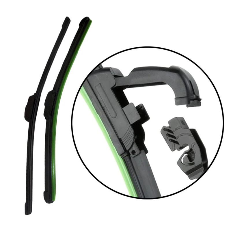 

1Pc Car Windshield Wiper Blade Universal U-type Soft Frameless Bracketless 14 16 17 18 19 20 21 22 24 26