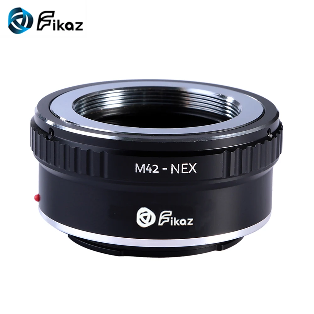 Кольцо адаптера объектива Fikaz для M42 к корпусу камеры Sony NEX E mount NEX3 NEX5n NEX5t A7 A6000