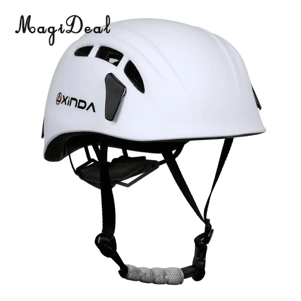 MagiDeal Safety Helmet Rock Climbing Tree Caving Kayaking Rappel Rescue Hard Hat for Outdoor Mountaineer Helmet Protective Gear