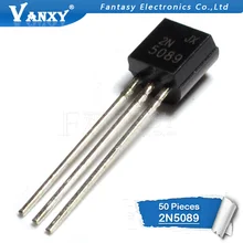 50 шт. 2N5089 TO-92 5089 TO92 транзистор