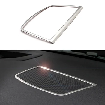 

Chrome plate Stainless Steel Dashboard Middle Console Speaker Frame Trim Cover Fit For BMW X5 E70 2007-2013 & X6 E71 2008-2014