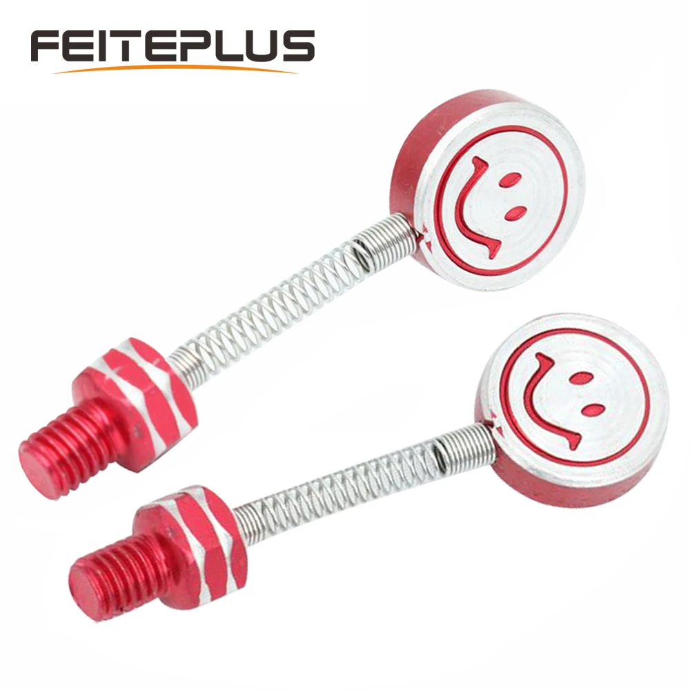 

2x M8 M10 Spring Smiley Screw Universal Motorcycle Rearview Mirror Screw Bolts For Motorbike Scooter Electric Bike