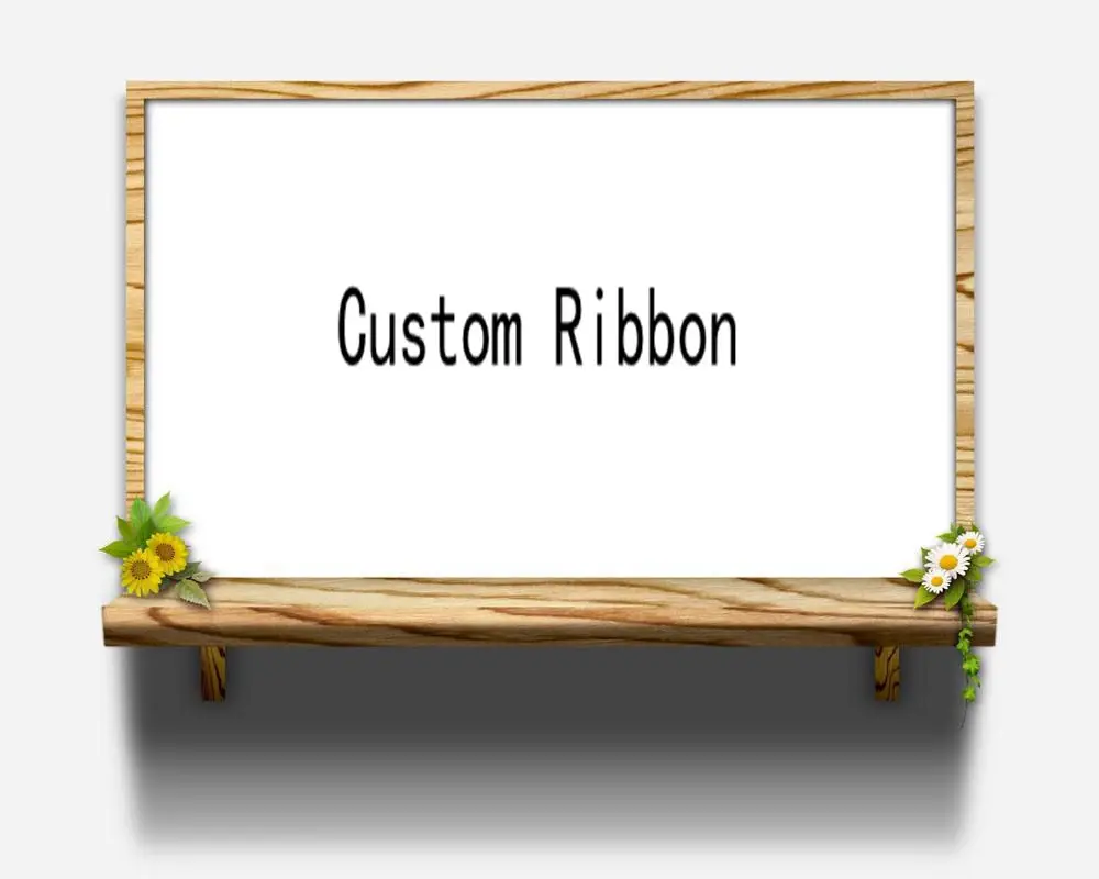 

50yards custom ribbon printed Grosgrain ribbon