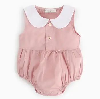 

Summer Newborn Baby Girl Clothes hot air balloon Sleeveless Romper Jumpsuit Cotton Outfits