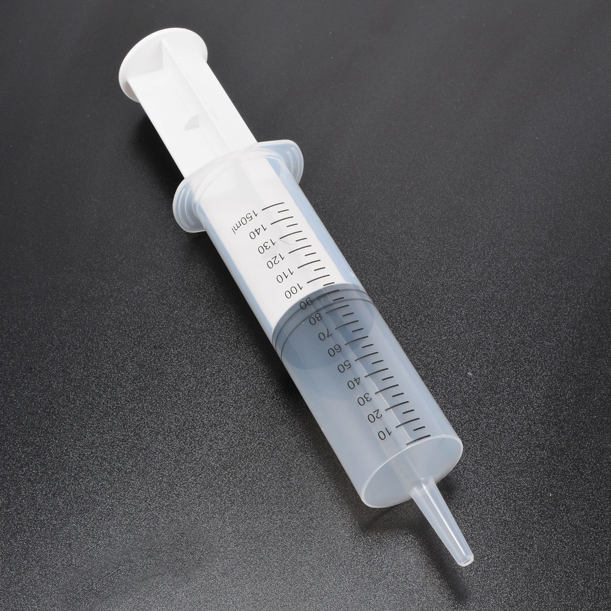 150ML Glue Syringe Large Plastic Syringe Measuring Reusable For Dispensing Adhesives Liquids Gels Glues