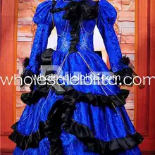 Лидер Продаж Благородный готический, викторианской эпохи платье Косплэй костюм платье/Косплэй Наряжаться