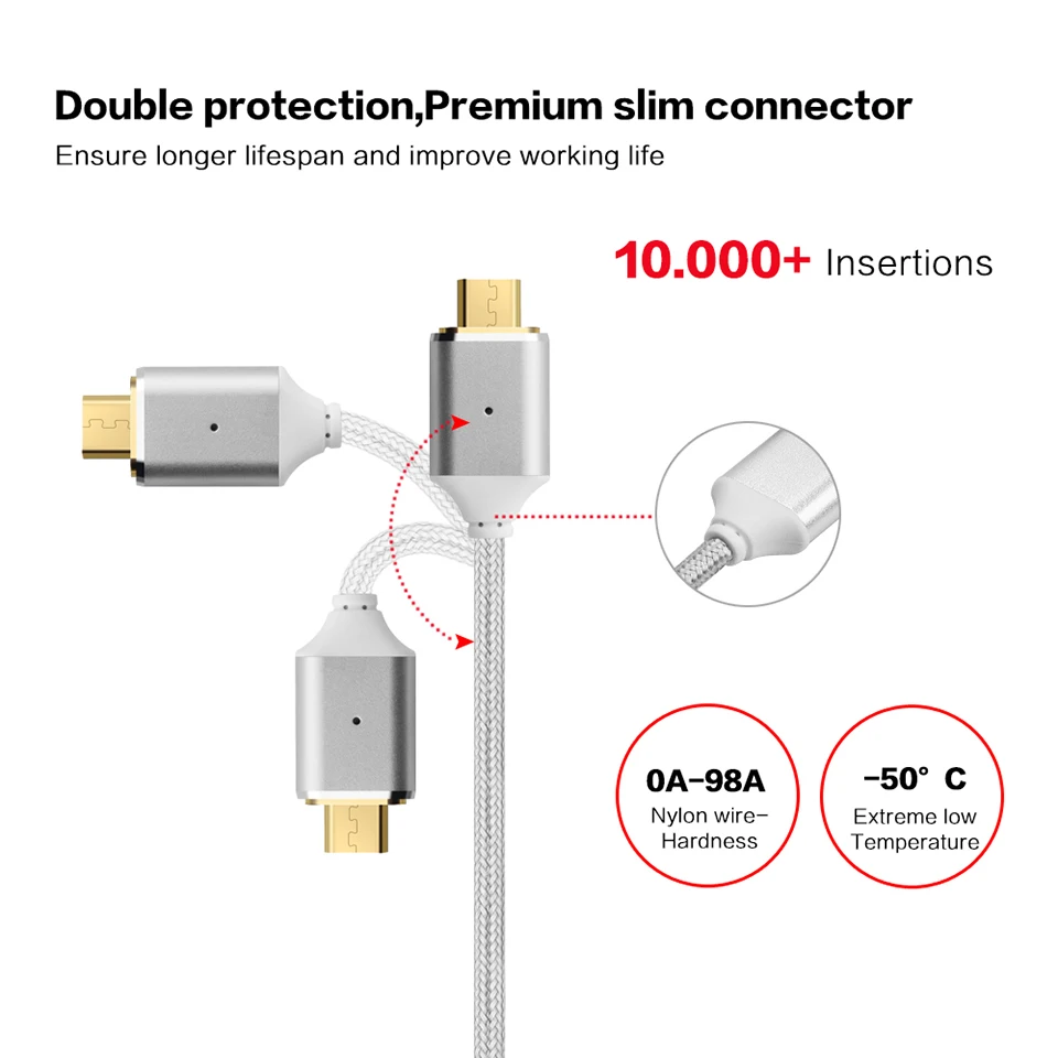 ZRSE Магнитный кабель нейлоновый Магнит Micro USB кабель для зарядки данных Магнитный кабель для быстрой зарядки для samsung Xiaomi Redmi Android