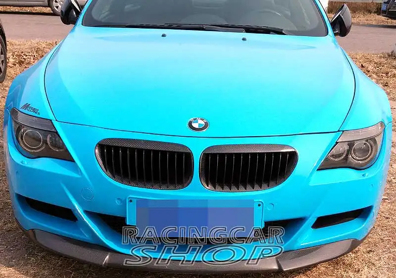 Vos Style Real Carbon Fiber передний бампер спойлер для BMW E63 E64 M6 2004 2010 B034|spoiler for bmw|spoiler bmwspoiler