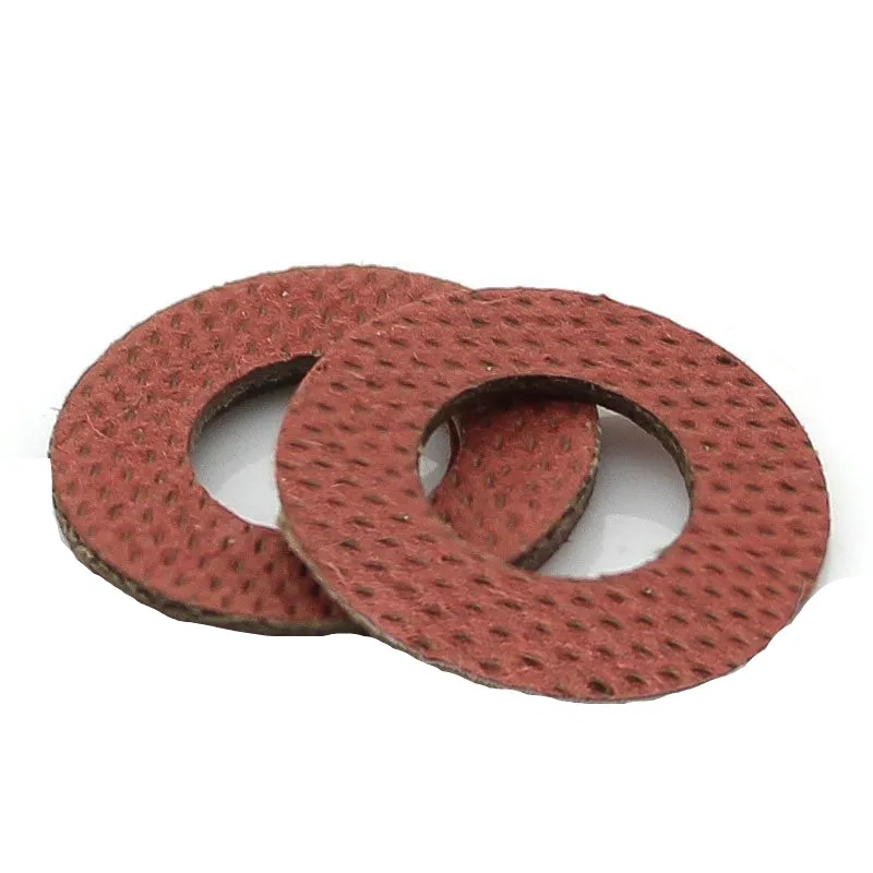 

100Pcs M2 M2.5 M3 M4 M5 M6 M8 Steel Flat Pad Insulation Washers Red Paper Meson Gasket Spacer Insulating Spacers
