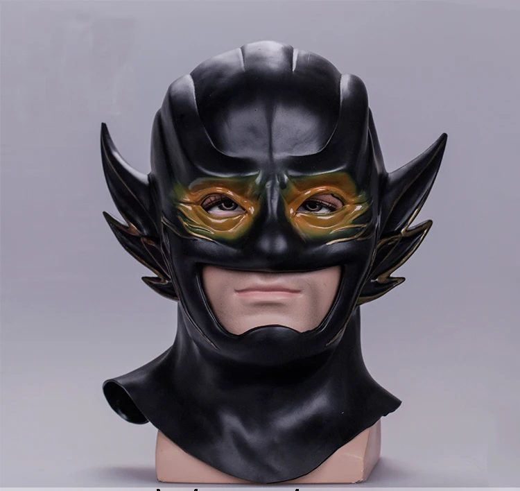 

The Flash Season 3 Rival Savitar Flashpoint Black Flash Cosplay Mask PVC Full Head Helmet Props Halloween Christmas Party
