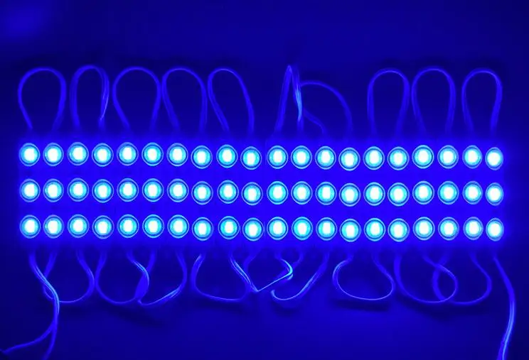 Постоянный ток SMD5730 3leds инъекций светодиодный модуль объектив 160 градусов, 12 В водонепроницаемый Рекламы Световой