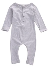 2016 Newest Newborn Infant Baby Boys Clothes Warm Letter Cotton Long Romper Jumpsuit Playsuit Outfits