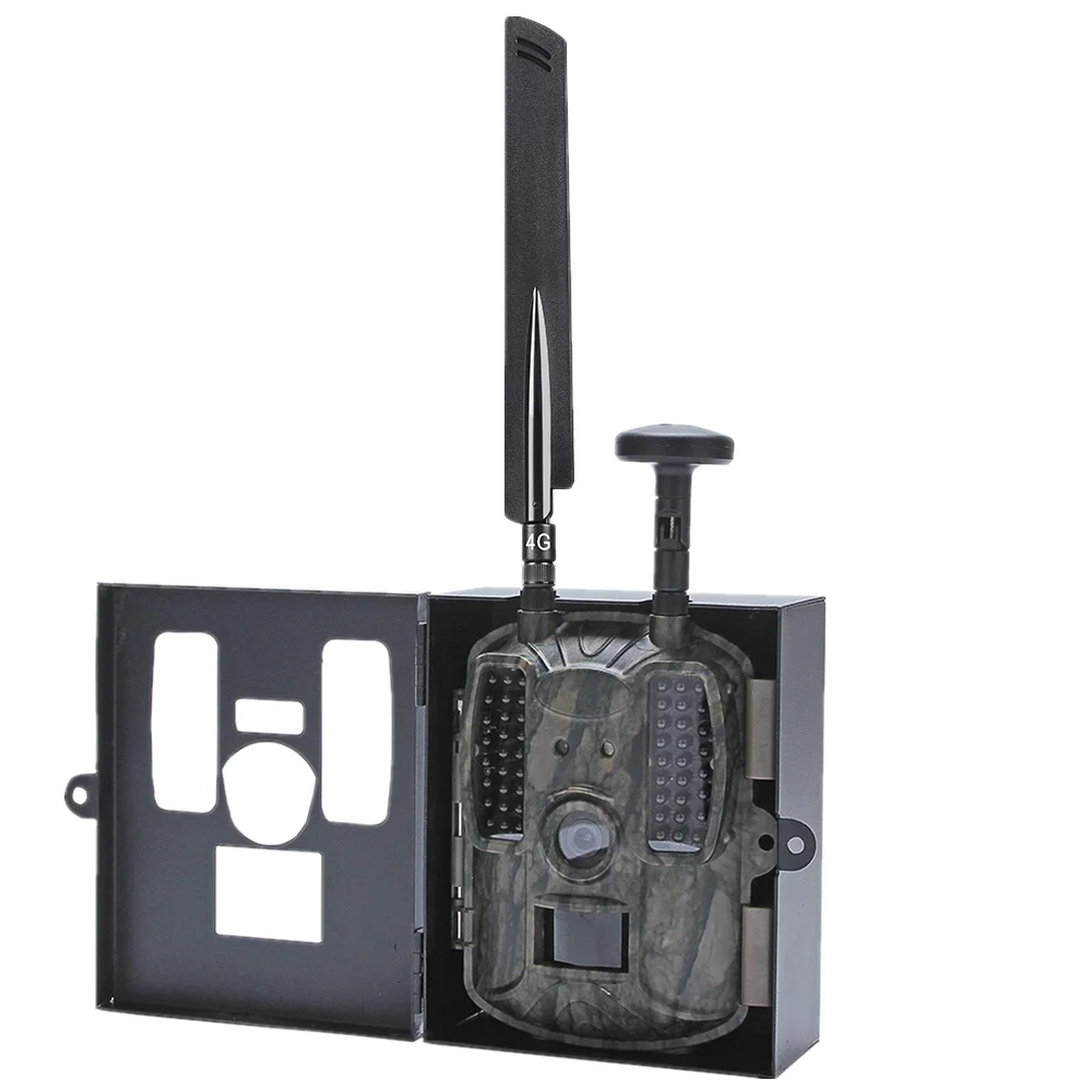 Metal Security Box For 4G Hunting trail Camera photo-traps BL480L-P IP66 Infrared Night Vision Game Trail Camera  (1)