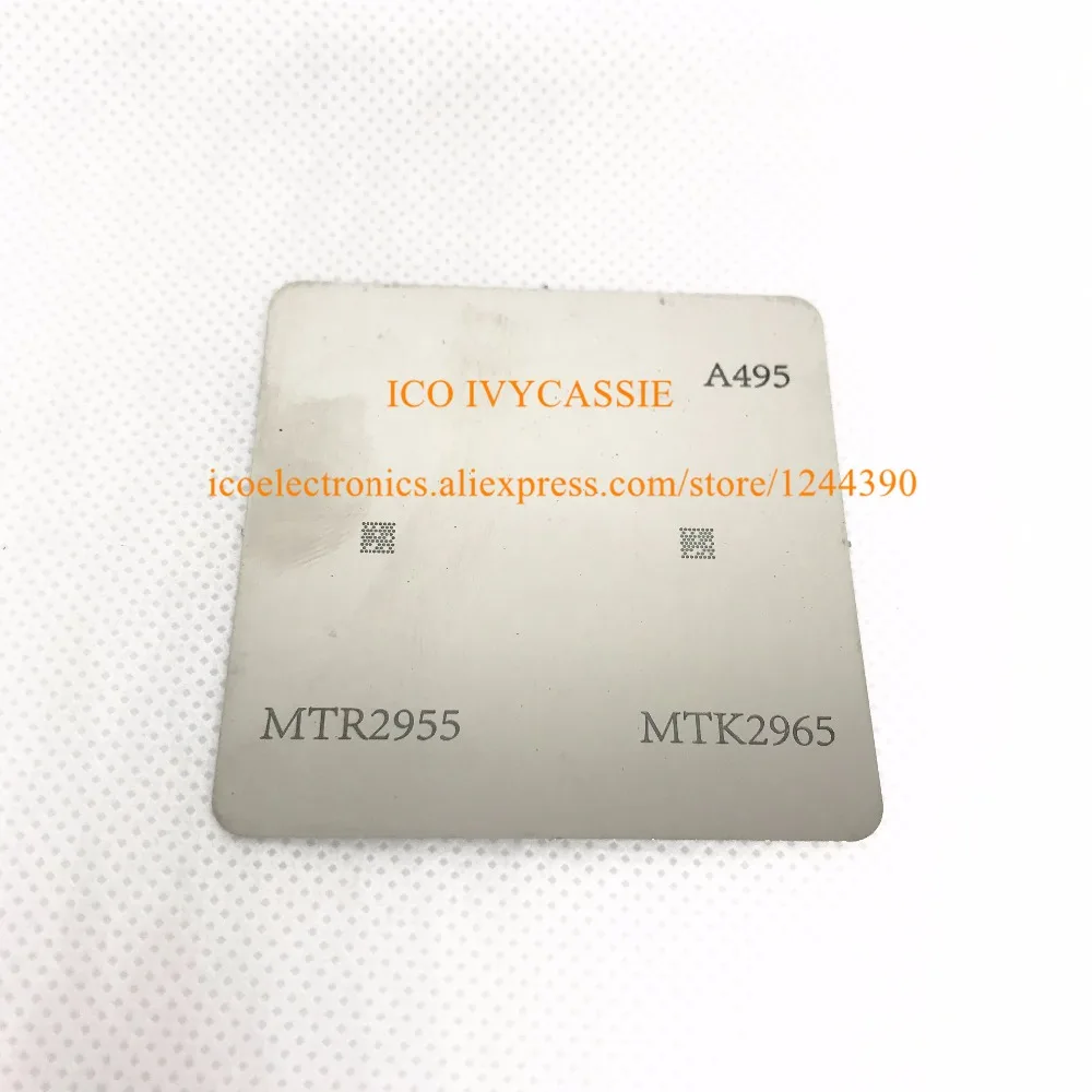 

For Hongmi Redmi NOTE 3 intermediate frequency IC WTR2955 WTR2965 BGA Stencil BGA Direct Heating Template A495