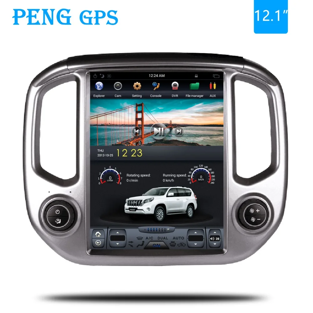 Sale 12.1" Tesla style Vertical car radio stereo GPS for GMC Canyon Chevrolet Colorado 2015 2016 -2018 navigation multimedia system 5