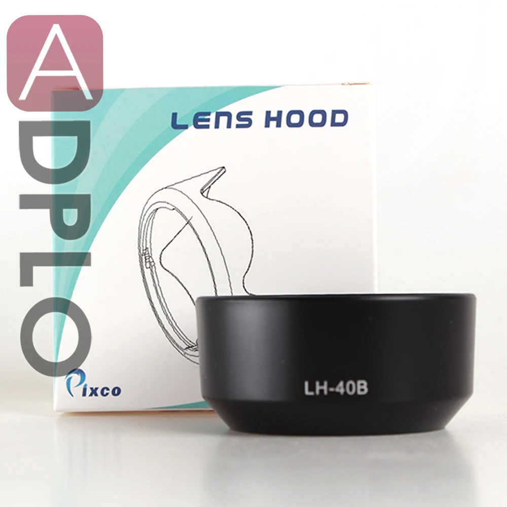 ADPLO Lens Hood LH 40B for Olympus M. Zuiko Digital 45mm F1.8 11.8