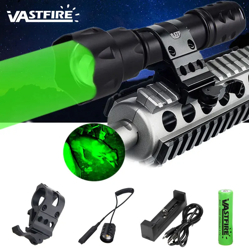 

VASTFIRE Scout Light Zoomable Rifle Hunting Weapon light Outdoor Tactical 45Degree Picatinny/Weaver Keymod QD Bracket Rail Mount