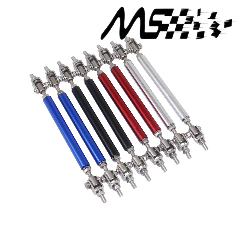 

Universal Adjustable 75MM Racing Front Bumper Lip Splitter Rod Strut Tie Bar Support Kit