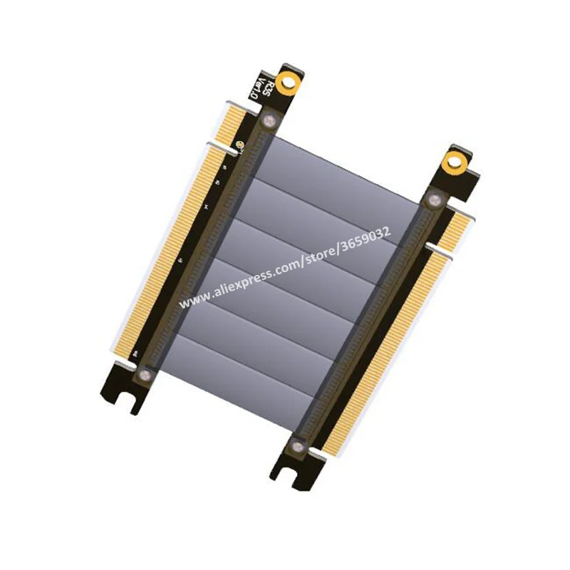 Riser PCI-E 3.0 x16 to x16 Male to male Graphics card riser pci e PCIe pci express 16x to 16x 16 risers Extension cable 128G/bps