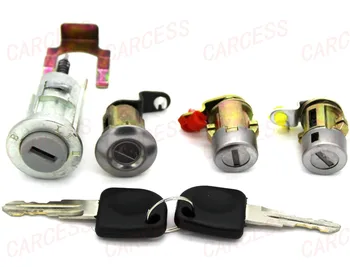

DOOR LOCK BARRELS IGNITION TAILGATE LOCK SET CYLINDER FOR DAEWOO MATIZ 98-08 BRAND NEW