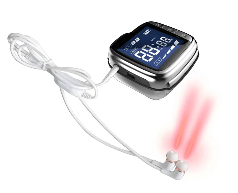 

cold laser therapy apparatus tympanitis treatment device Lowering High blood viscosity lllt