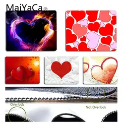 MaiYaCa Valentine Heart Gamer speed мыши розничная продажа маленький резиновый коврик для мыши натуральный резиновый игровой коврик для мыши Настольный