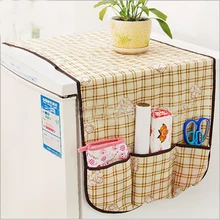 Простой многофункциональный пылезащитный чехол для холодильника Органайзер сумка для хранения, для дома