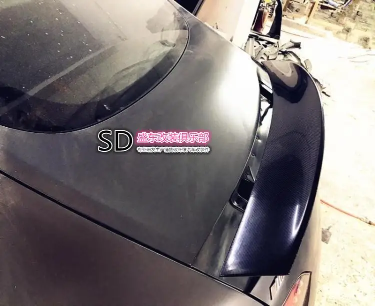 Подходит для Mercedes Benz AMG GT задний спойлер заднего крыла из углеродного волокна|rear