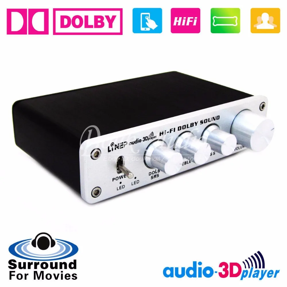 

HiFi Dolby Surround Audio Processor USB DAC Preamp ASIO Sound Card Headphone amp