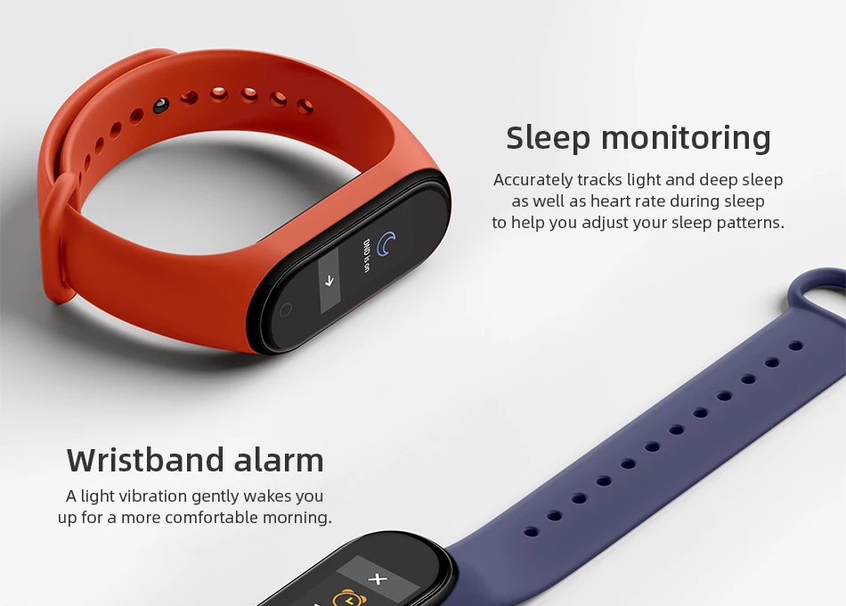 English/Spanish/Russian Xiaomi Mi Band 4 Music Smart Miband 4 Bracelet Heart Rate Fitness 135mAh Color screen Bluetooth 5.0