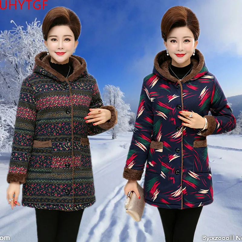 

Women's autumn winter jacket cotton jacket thick female Suitable for women's winter jacket pius-size long Hooded cotton coat 625