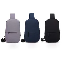 Повседневная мужская нагрудная сумка через плечо на молнии маленькая прочная для мобильного телефона LBY2018