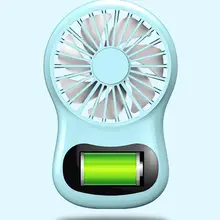 Портативный карманный usb-вентилятор для путешествий, 3 скорости, Регулируемый воздушный охладитель, ручной вентилятор в режиме реального времени