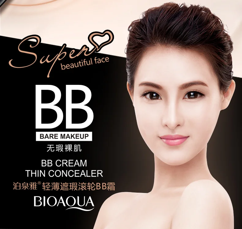 BIOAQUA BB Cream ролик воздушной подушке CC корректор крем отбеливающий солнцезащитный идеальный чехол безупречное увлажнение корейской косметики