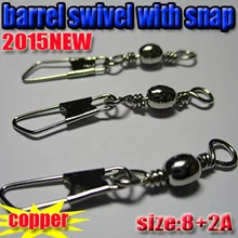 Ствол поворотный с безопасности Привязать 8#+ 2A 1000 шт. лучшее качество сразу фабрика