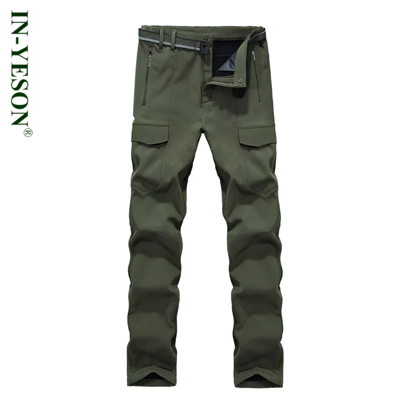 Nuevo Softshell Pantalones hombres elástico impermeable secado rápido transpirable Camping y senderismo Pantalones hombres al aire libre trekking esquí Pantalones