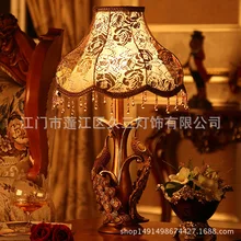 TUDA Европейская креативная двойная статуя павлина, смоляная настольная лампа для гостиной, настольная лампа для спальни, прикроватная лампа 220 В для ламп E27