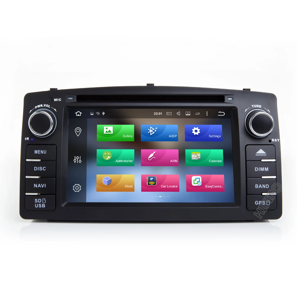 Автомобильный мультимедийный плеер DSP 2 din Android 10 dvd GPS Авторадио стерео Wi Fi для TOYOTA