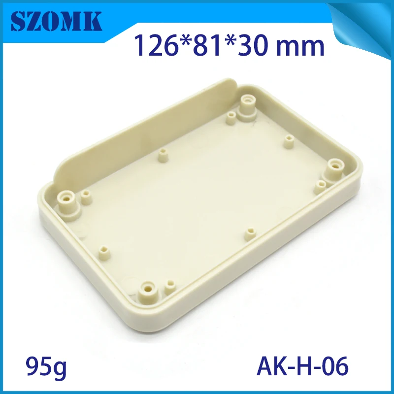 1 шт., 126*81*30 мм szomk настраиваемый Карманный пластмассовый корпус для pcb портативного электронного оборудования корпус управления