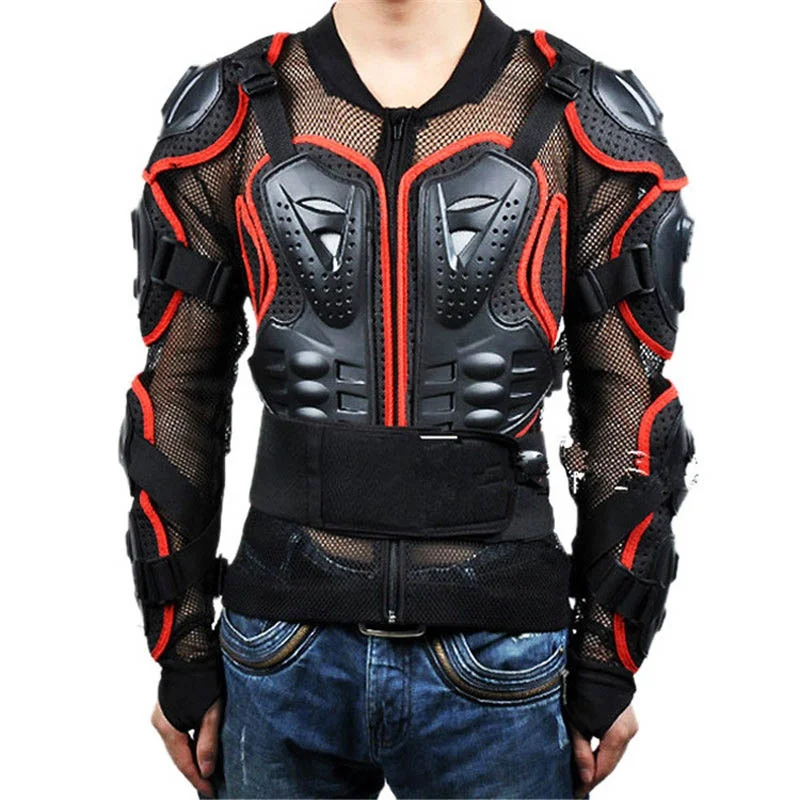 

Professional Motorcycle Body Protection Motor Cross Racing Body Armor Spine Chest Protective Jacket Gear Back Support