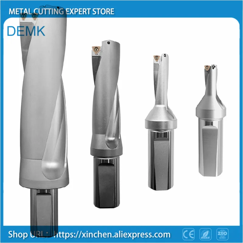 WC series U drill,fast drill,21-25mm 4D depth, Shallow Hole dril,for Each brand WC series blade,Machinery,Lathes,CNC