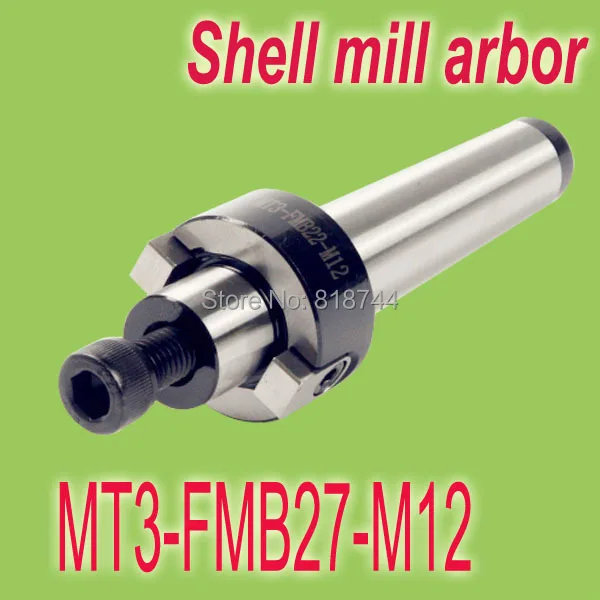 

MT3 FMB27 M12 Face Mill Arbor Shell end mill arbor Morse taper tool holder Free Shipping