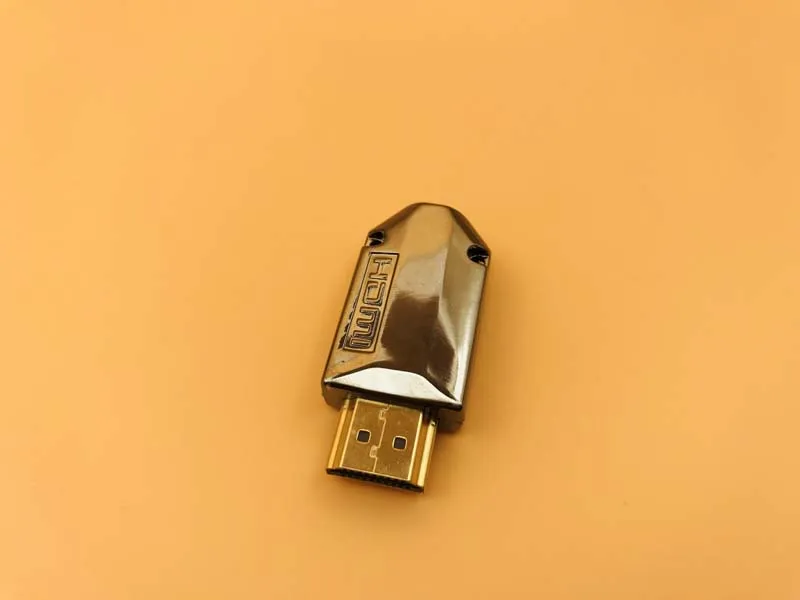 HDMI Dummy Plug Virtual Display Ghost Adapter Load Anti-crash HD Connector with LED Light 4K 1920x1080@60Hz for Mining Gaming