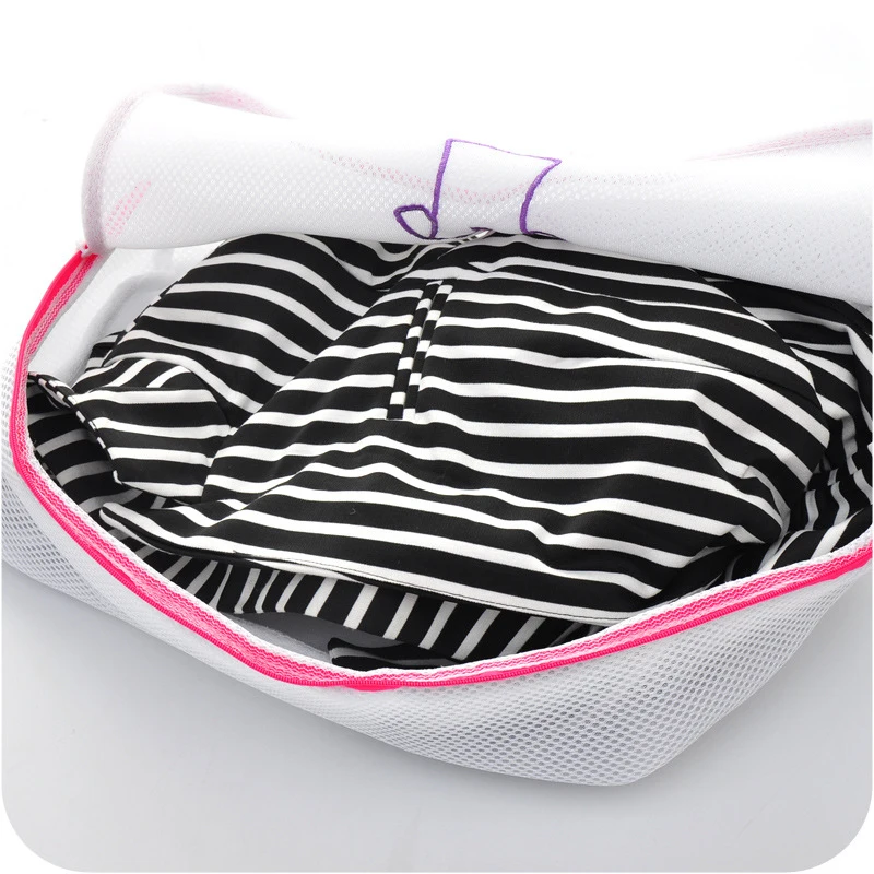 5 قطع اليابانية التطريز غرامة شبكة سماكة الغسيل حقيبة مجموعة البرازيلي الجوارب الملابس الداخلية الغسيل كيس الغسيل تخزين منظمة