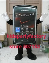 Sommer heißer verkauf!! Neue Erwachsene größe handy maskottchen kostüm mit anzüge schuhe hände phantasie party kleid Halloween kostüm