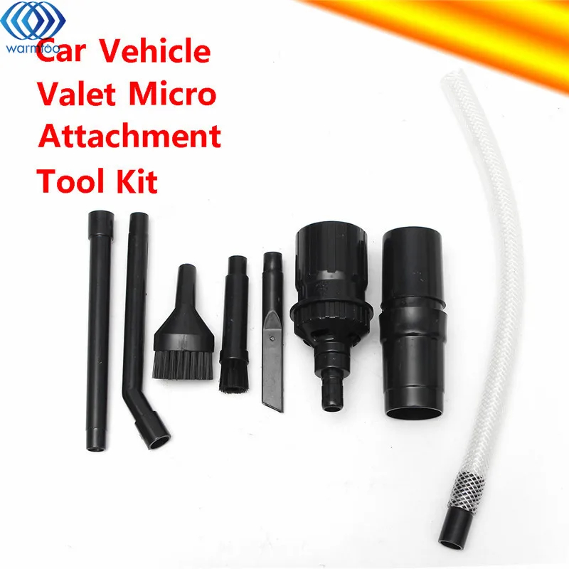 New 8Pcs Mini Micro Tools Valet Car Vehicle And Computer Keyboards Cleaning Kit For DYSON Vacuum Cl