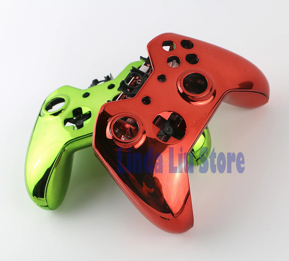 ChengChengDianWan хромированный корпус полный чехол комплект запасные части для Xbox One XBOX